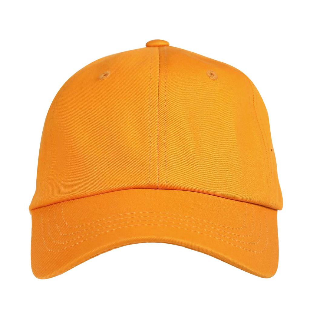 FOURTHK Plain Ball Cap Baseball Cap Foske Mustard