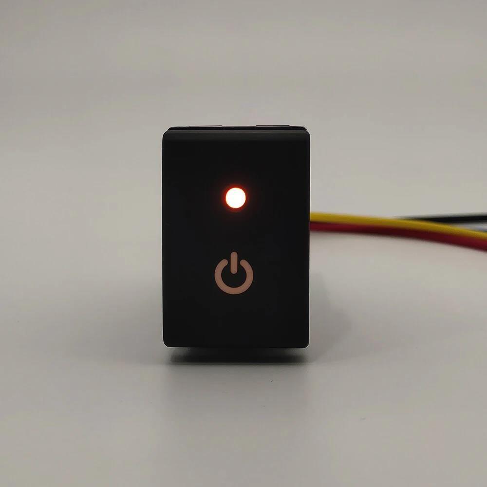 1Pc Car LED Light Switch Power On Off Front fog light Button with Wire For Suzuki Jimny 2007 2009 2010 2012 2015 Accessories
