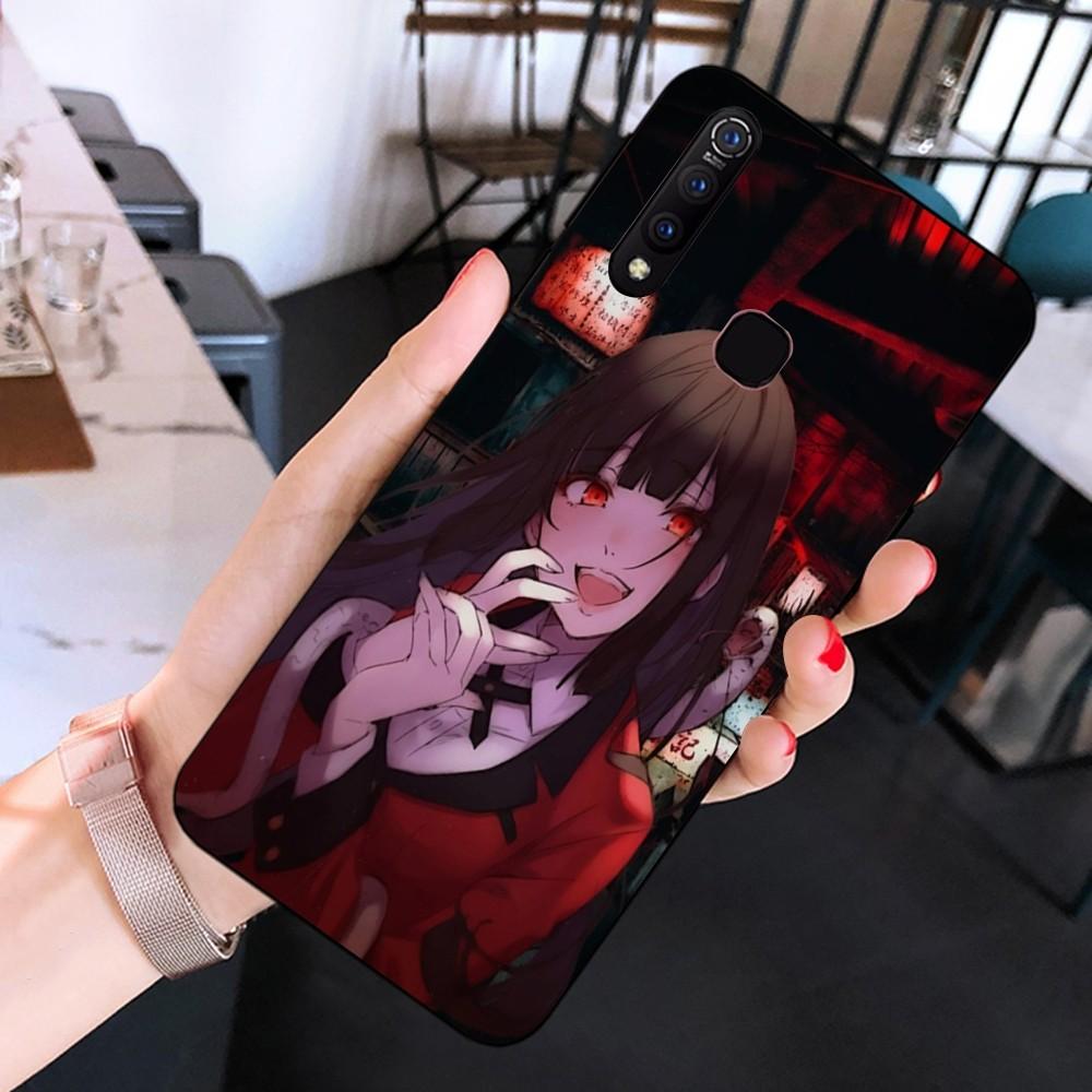 Japanese Anime Kakegurui Jabami Yumeko Phone Case For Huawei Y9 6 7 5 Prime Enjoy 7s 7 8 plus 7a 9e 9plus 8E Lite Psmart Shell