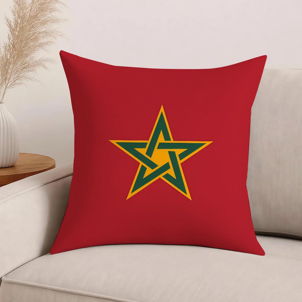 Nation Marocko Kuddfodral Kontorskuddar Lämpliga för Soffa Bil Sovrum Dekorativt Kuddfodral