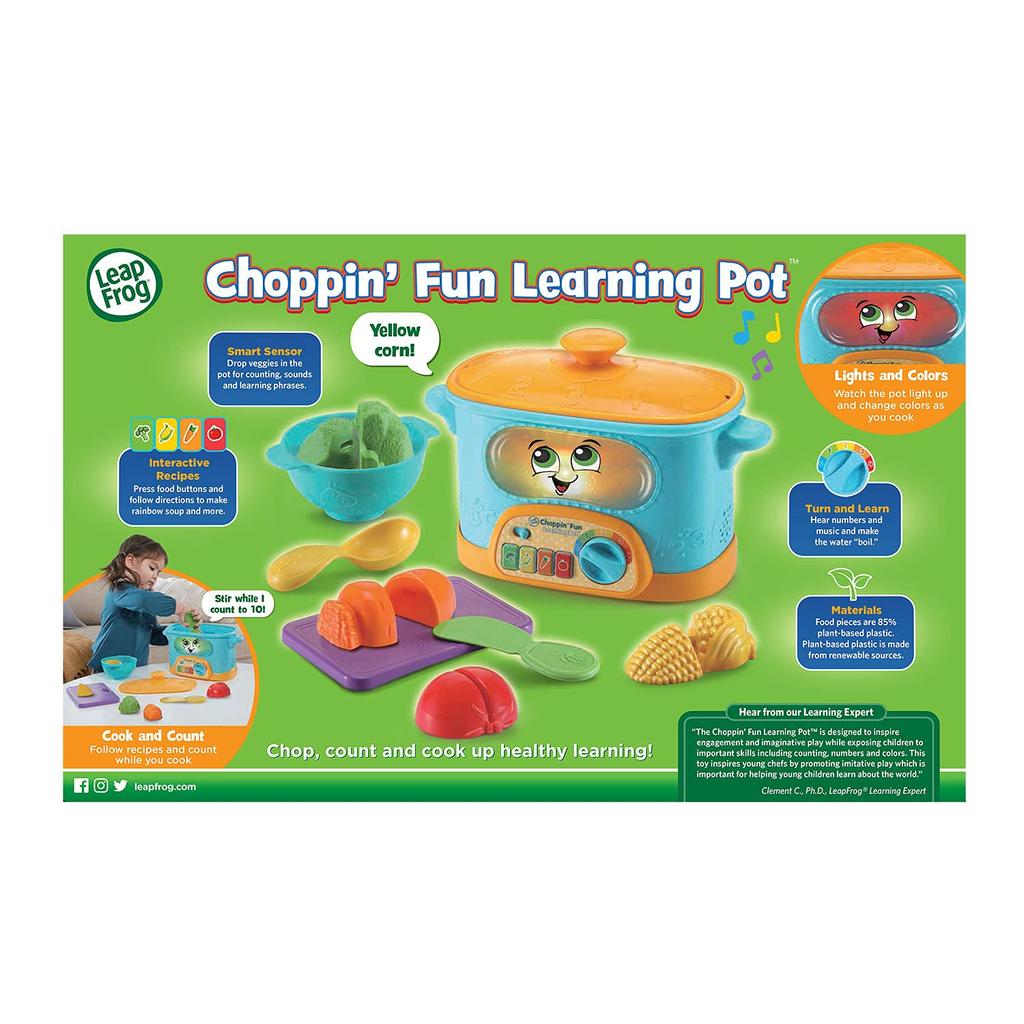 LeapFrog Choppin' Fun Learning Pot, Orange