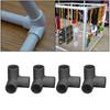 10PCS 3 Way Pipe Fittings PVC Plastic Right Angle Tee Corner Connector 20mm Inner Diameter