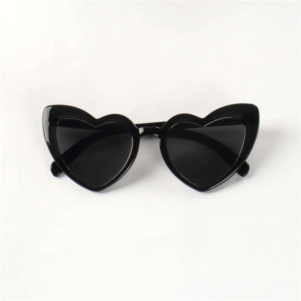 13PCS Cat Eye Glasses Heart-Shaped Plastic Frame Polycarbonate Decorative Vintage Included for Party Wedding Music Festival