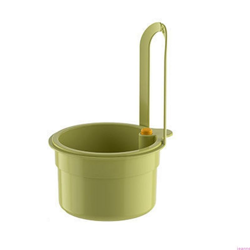 Plastic Sink Drain Strainer Basket, Adjustable Hanging Sink Strainer Colander Drain Basket for Filter Kitchen Waste