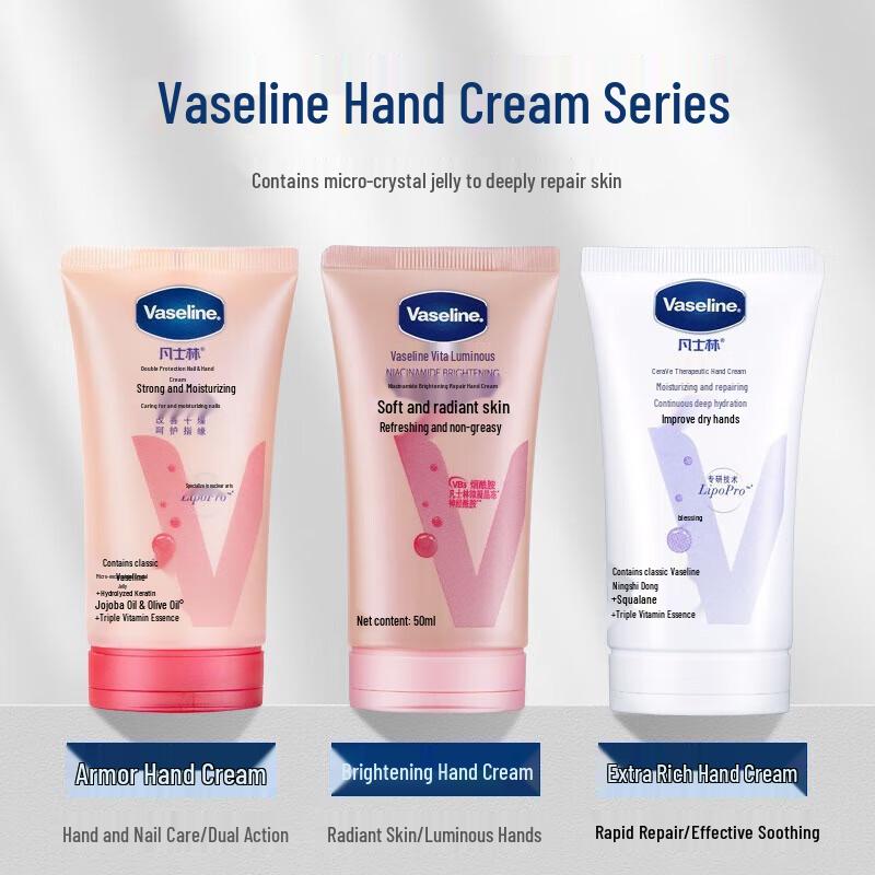 Vaseline Revitalizing Hydrating Hand Cream 3 X 50ml Pack