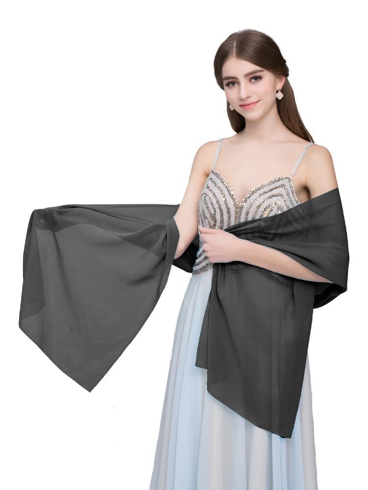 Chiffon Shawl for Women Lightweight Scarves Beach Towels Sun-protective Shade-providing Decorative Scarves Neck Warmers and Evening Gown Scarves