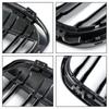 2 PEÇAS Preto Brilhante Grelha Dianteira Rim Grelha Ajuste BMW X1 F48 F49 2016-2019