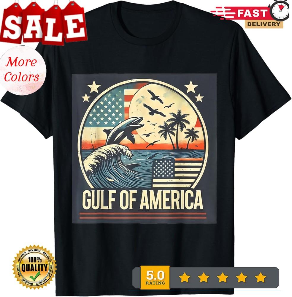 2025/Trump America s Gulf Mexico President Trump T-Shirt fdfd Unisex T-Shirt S