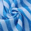 Factory Customized Two-color Striped Kitchen Small Square Towel Dishwashing and Household Cleaning Towel