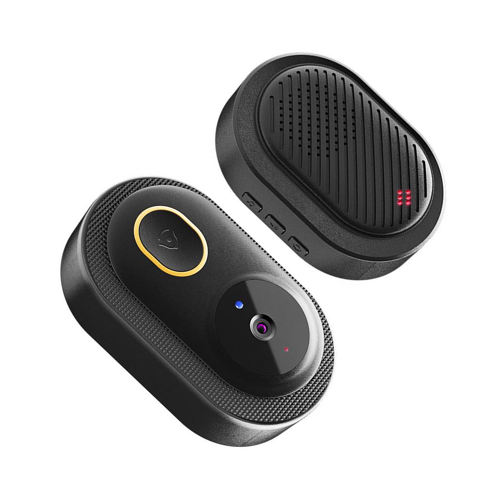 Wireless Smart Video Doorbell with Voice Changing Two Way Talk Night Vision 2.4GHz WiFi Doorbell