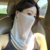 Neck Protection Sun Protection Mask Breathable Sunscreen Veil New Ice Silk Mask  for Sun Protection