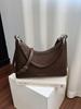 2026 Women's Woven Crossbody Bag - Korean Style, Simple, Versatile, Fashionable, Casual Underarm Bag