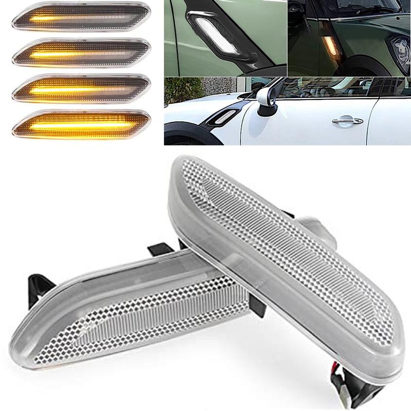For MINI Cooper R60 R61 2010 2016 LED Front Turn Signal Lights Clear Marker Lights for Improved Safety and Style