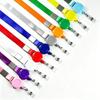 Retractable Lanyard With Badge Reel Neck Strap For Id Card Cellphone Hanging Key Employee'S Staff Work Card Rope Strap Fold