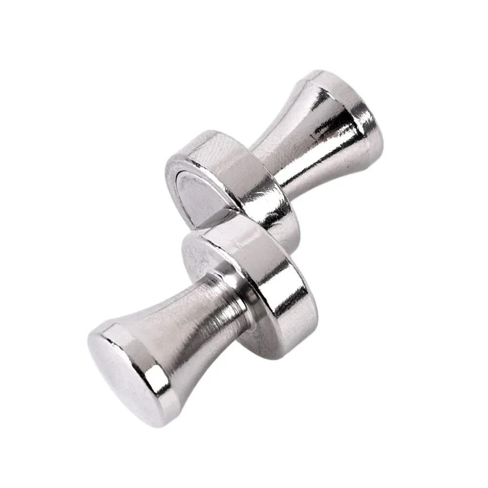 Metal Magnetic Fixed Push Pins Neodymium Sucker Hooks Refrigerator Magnet Thumb Tacks  Steel Magnets Whiteboard Retainers