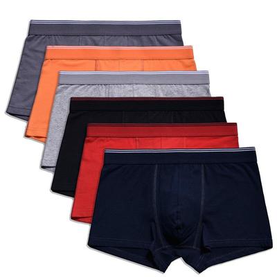 1 Pieces Men's Underwear Boxers Cotton Shorts Underpants S/M/L/XL/XXL/XXXL