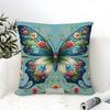 Beautiful Scenery, Elegant Natural Prints Pillow Case Linen Pillow Case Sofa Home Decor Cushion Cover Cushion Cove