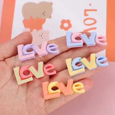 LIEBE Harzbuchstabe & Creme Handyhülle DIY Bastelset für Kinder