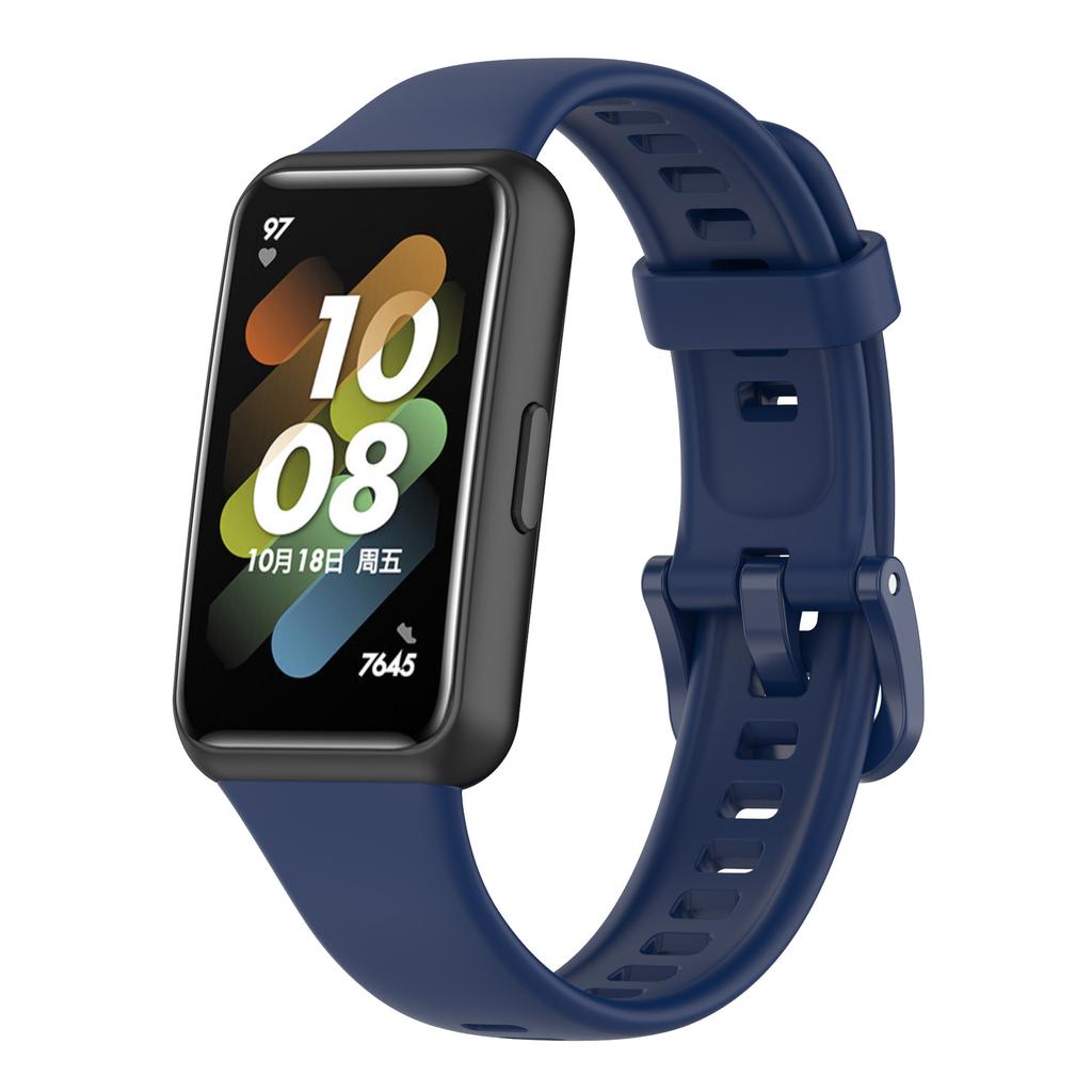 Silicone Watch Strap for Huawei Band 7 Original Belt Sports Smart Bracelet Replacement Correa Wristband for Huawei Band 7 Strap