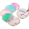 NAILWIND Resin Stone Nail Art Palette, Nail Mixing Palette with Diamond Base, Nail Art Cosmetic Mixing Palette Color Mixing Pigment Polish Holder N