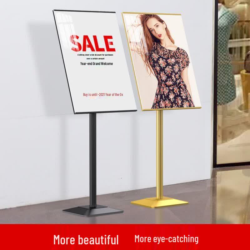 Magnetic Floor-Standing Advertising Display Stand