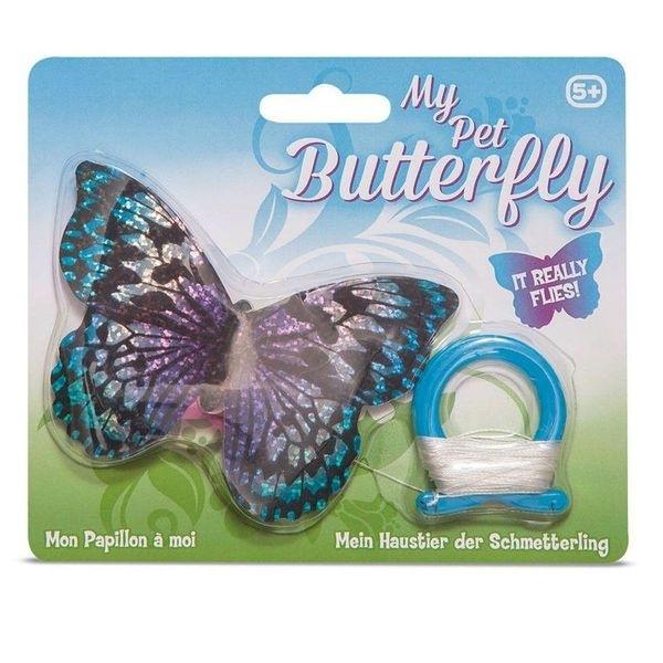 Lesklý létající drak se stuhami