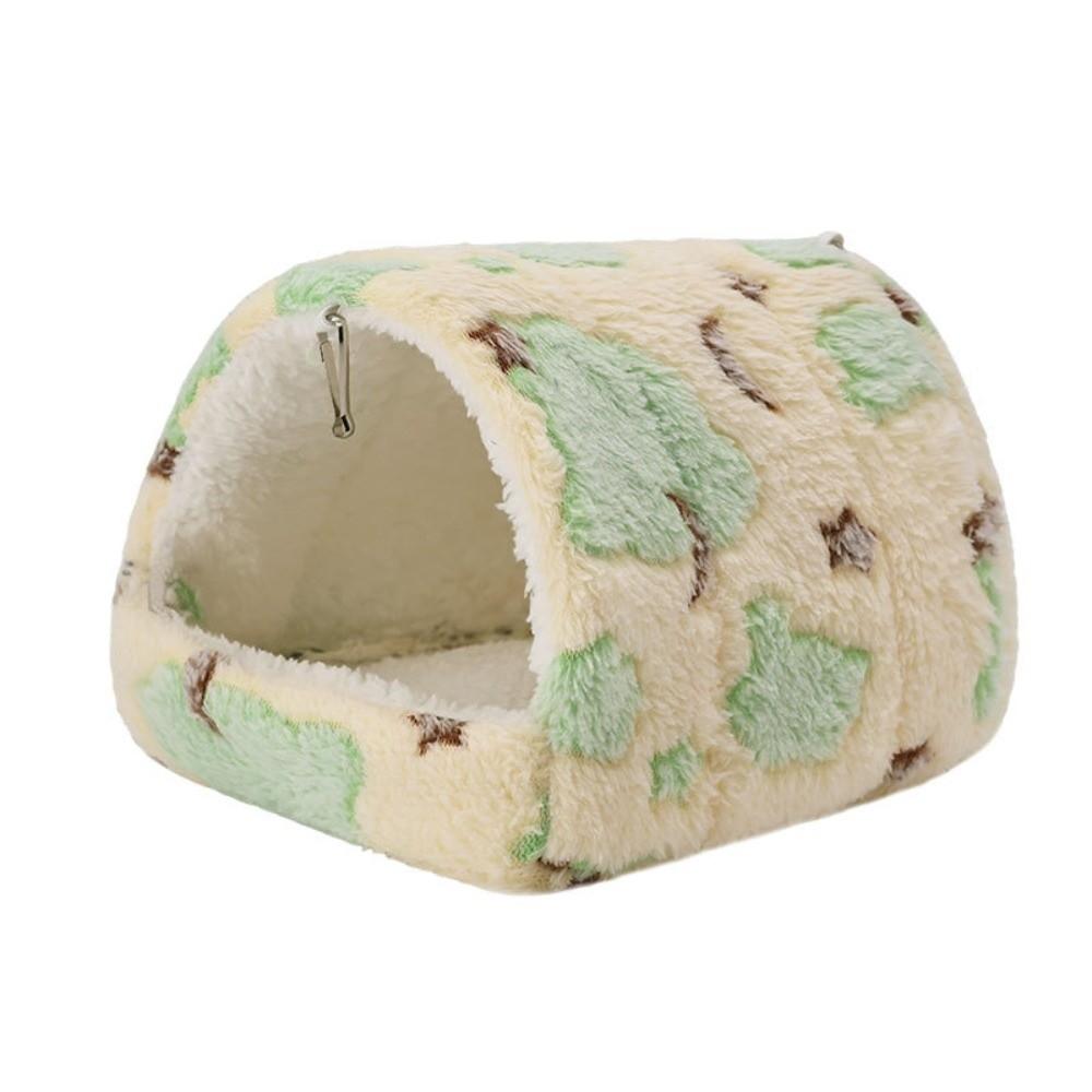 Hanging Hamster Hammock Warm Cotton Small Pet Sleeping Bed New Stuffed Bird Hut for Winter