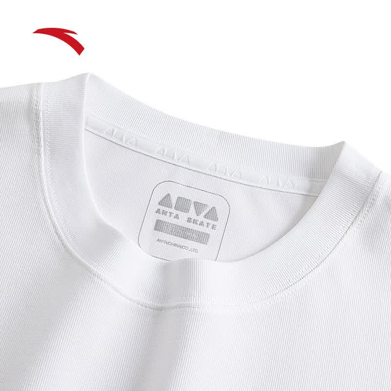 Anta Unisex Ice Silk Print Short-Sleeve T-Shirt