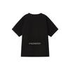 Sprayground Shark Bear Graffiti Print Round Neck Short Sleeve T-Shirt Unisex T-Shirt Black W1020230