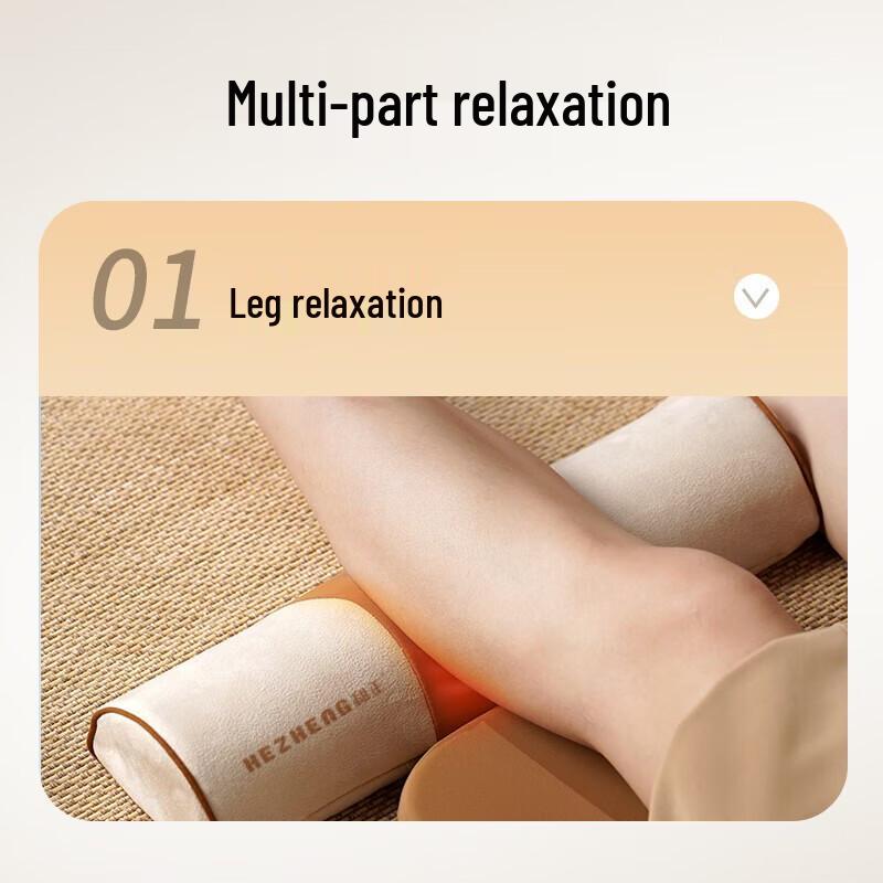 HEZHENG Cervical Neck Massager Pillow with Heat CN plug (adapter included)