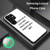 Customized DIY Phone Case For Samsung S25 S24 S23 S22 S21 S20 Plus Ultra Note20 Glass Magnetic Case