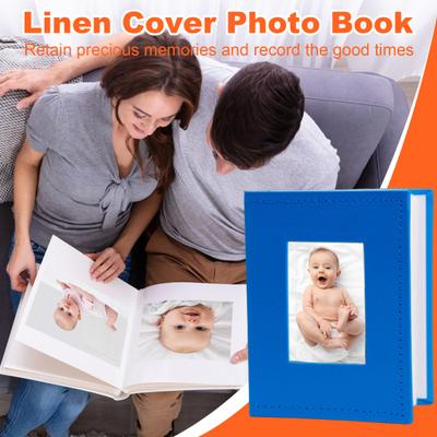 Slip-in Fotoğraf Albümü Suni Deri Kapak 50 Sayfa 100 Cep 4x6-İnç Düğün Seyahat Bebek Duşu Çocuklar Aile Yıldönümü Resim Koleksiyonu Kitabı