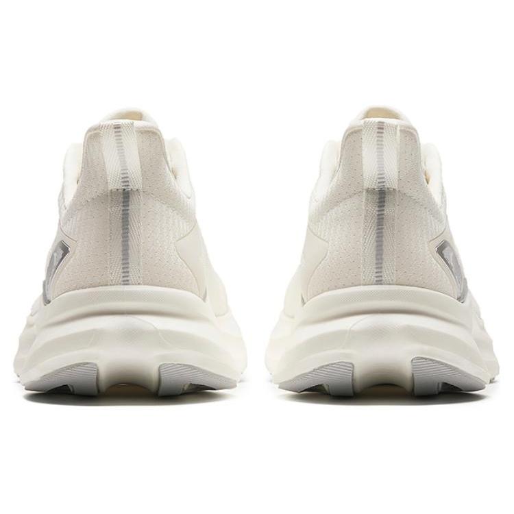 Anta Mesh Cushioning Breathable Lightweight Cushioning Breathable Lightweight Low top Running Shoes Men's Beige 912425506-1
