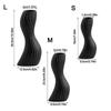 Plastic Imitation Ceramic Vase Wave Shape Curved Wave Vase Durable Flower Vase  Home Decoration