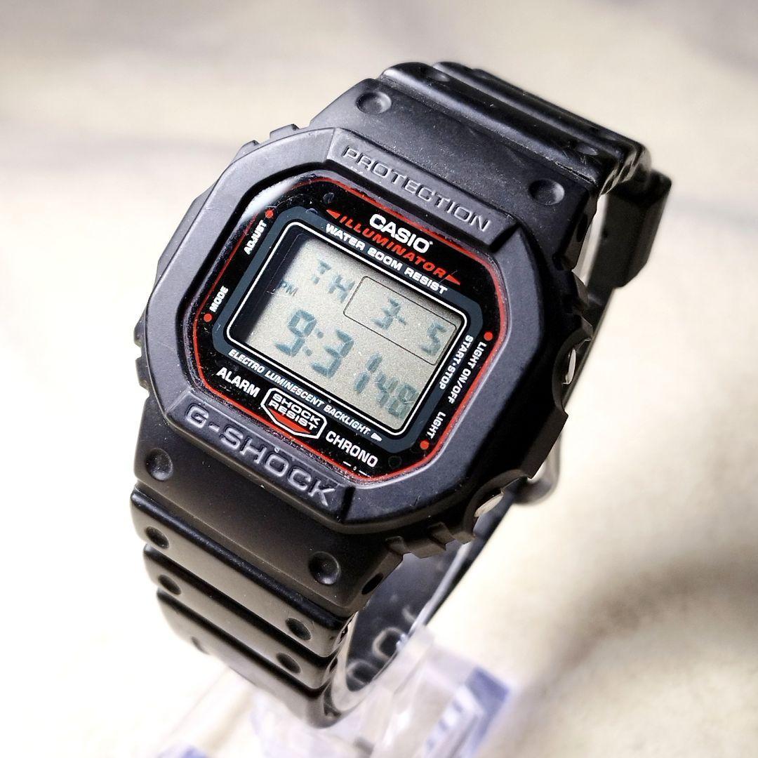 CASIO G-SHOCK DW-5600E 1545 Black x Red