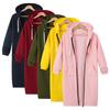 Damen Kapuzen-Sweatshirtjacke im europäischen und amerikanischen Stil für Herbst/Winter