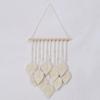 Cotton Wall Art Leaf Tapestry Macrame Wall Hanging Pendant Craft Boho Wall Decor  Gift