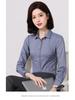 Women's Slim Fit Long Sleeve Bamboo Fiber Anti-Wrinkle White Shirt for Business or Casual Wear