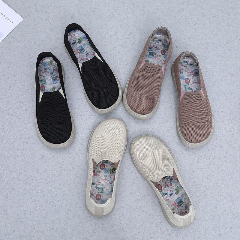 ****** and Autumn New Old ******* Cloth Shoes Fashion Versatile Fisherman Shoes S**t and Comfortable Mom Shoes Non-slip One-pedal Single Shoes