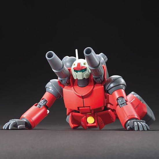 BANDAI SPIRITS HGUC 190 Mobile Suit Gundam RX-77-2 Guncannon 1/144 Scale Color-Coded Plastic Model