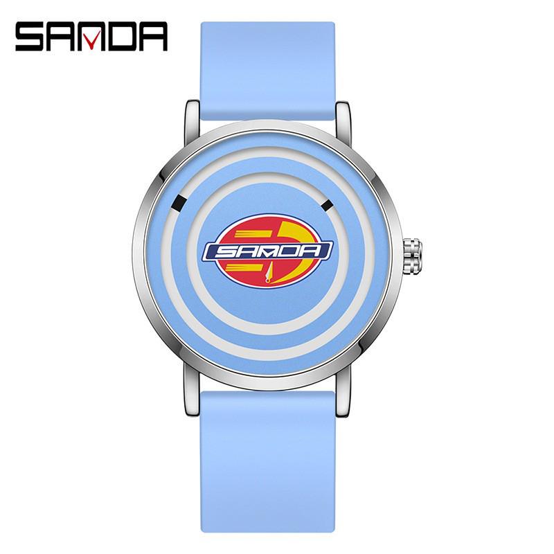 Sanda Quartz Watch: Creative, Casual & Sporty Student Timepiece