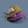 Summer Bucket Hat Breathable Fisherman Cap Vintage Panama Hat Camping