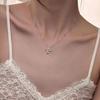 Women's Light Luxury Niche Design Flower Pendant Temperament High-end Collarbone Chain