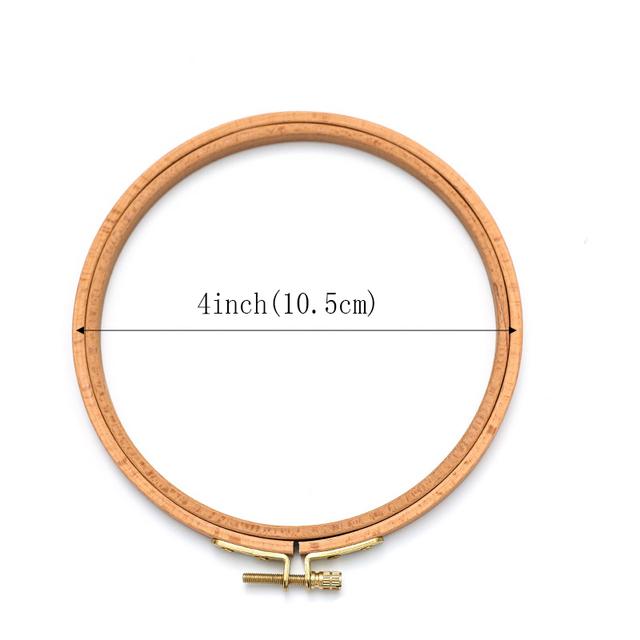 

3-12 дюймов деревянные бамбуковые пяльцы овальные пяльцы кольцо машина для вышивки крестом DIY рукоделие бытовой швейный инструмент 4 inch