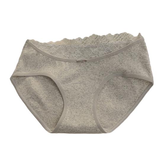 Women Cotton Underwear Mid Rise Seamless Cheeky Hipster Panties Soft Stretch Sexy Lace Bikini Briefs