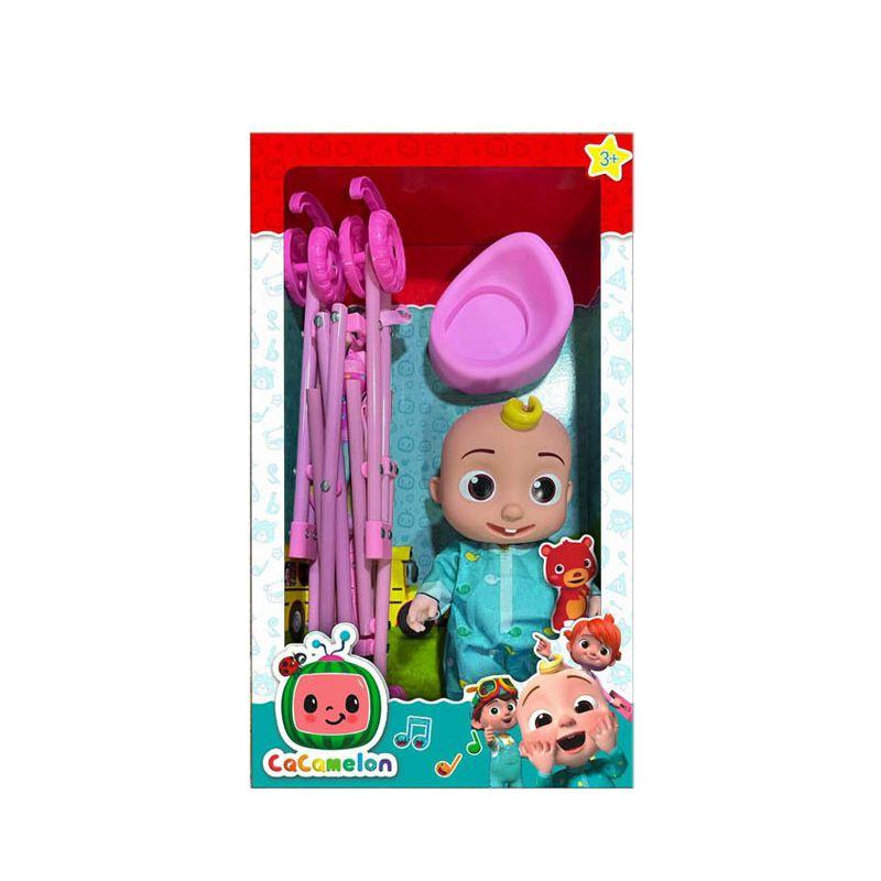 Adorable Cocomelon Plush Baby Jj Doll With Music Box For Interactive Playtime Fun