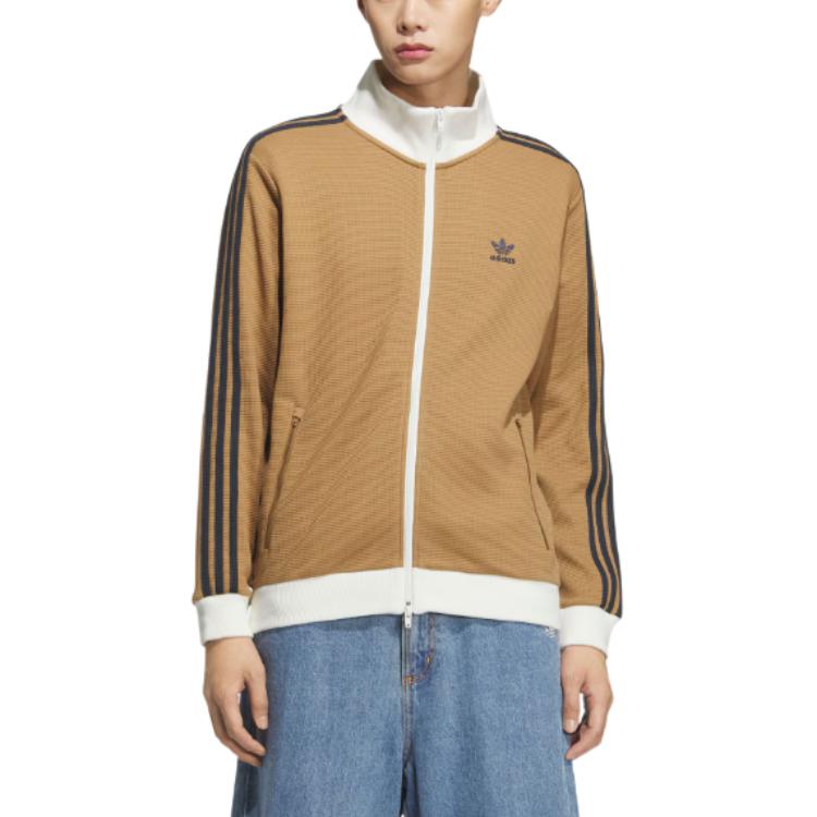 adidas Chaqueta Deportiva Originals y Abrigos Unisex Marrón Desierto KB8952
