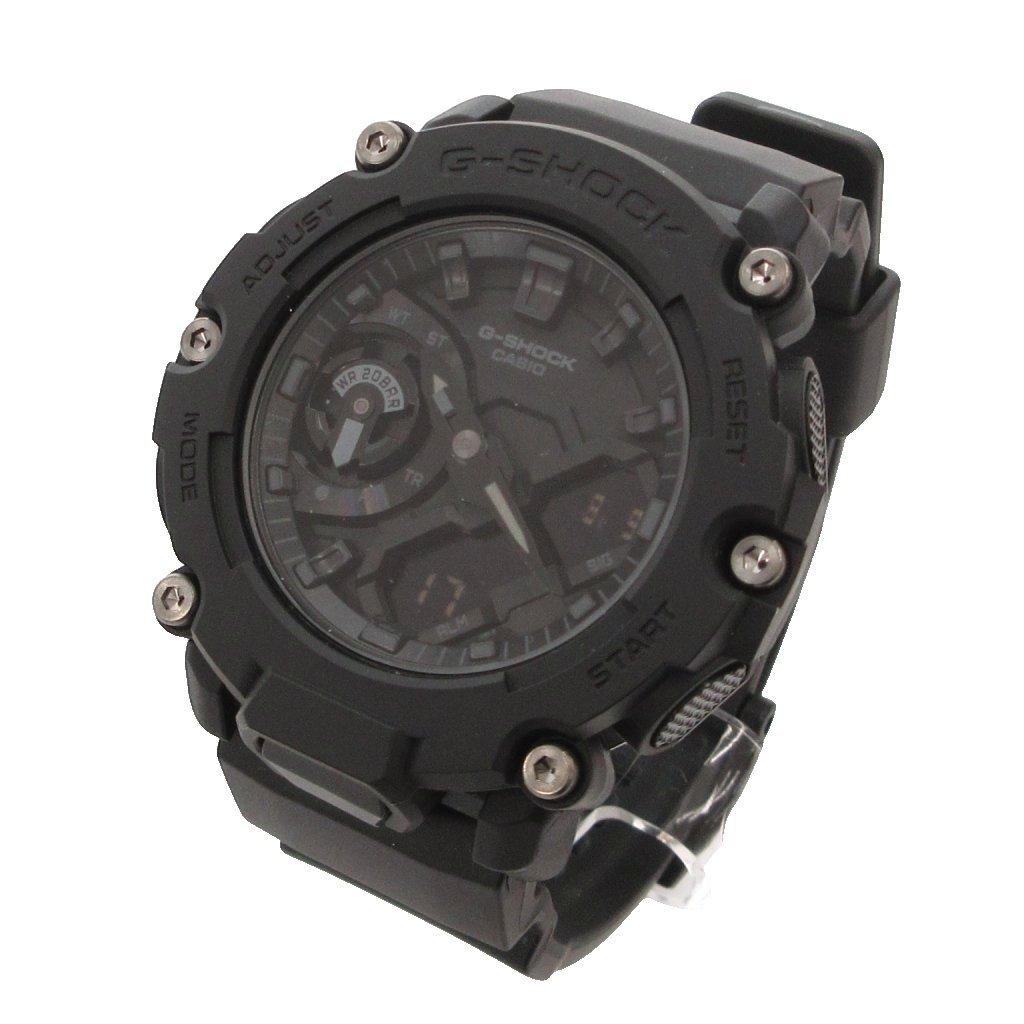CASIO Quartz Watch with Carbon Core Black GV G-SHOCK GA-2200BB-1AJF Analog-Digital Guard, / Men's