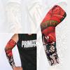 1PC Cooling Outdoor Sport Tattoo Arm Cover Summer Sun Protection New Running Sportswear Flower Arm Sleeves