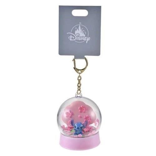 Disney store Japan Tokyo Stitch Scrump Sakura Diorama Keychain 2026